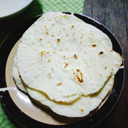 Quick & Easy Flatbread (with non-dairy option)